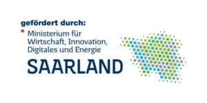 gefördert durch das Ministerium für Wirtschaft, Innovation, Digitales und Energie des Saarlandes (MWIDE)